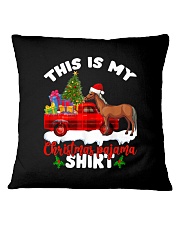 Horse-Christmas-25 Square Pillowcase tile
