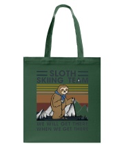Skiing Lover 1 - Sloth Skiing Team Tote Bag tile
