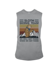 Skiing Lover 1 - Sloth Skiing Team Sleeveless Tee tile