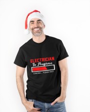 Electrician 9 Classic T-Shirt apparel-classic-tshirt-lifestyle-front-90