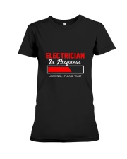 Electrician 9 Premium Fit Ladies Tee tile