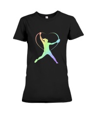 Softball-Lover-22 Premium Fit Ladies Tee tile