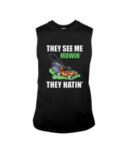 Lawn Mower 25 They See Mee Mowin Sleeveless Tee tile