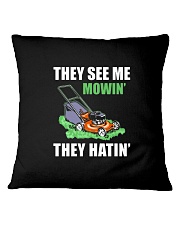 Lawn Mower 25 They See Mee Mowin Square Pillowcase tile