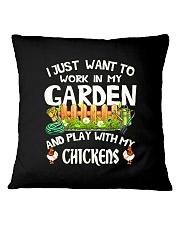 Gardening 3 Square Pillowcase tile