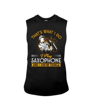 Saxophone Know Things Sleeveless Tee tile
