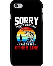 Fishing 3 - Sorry Missed Your Call Phone Case tile