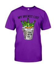 Fishing 2 - My bucket list Classic T-Shirt tile