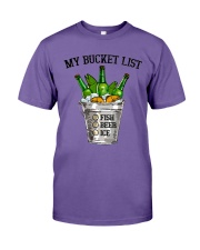 Fishing 2 - My bucket list Premium Fit Mens Tee tile