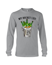 Fishing 2 - My bucket list Long Sleeve Tee tile