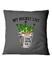 Fishing 2 - My bucket list Square Pillowcase tile