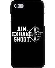 Archery Aim Exhale Shoot Phone Case tile