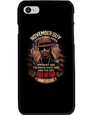 november guy Phone Case thumbnail