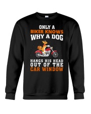 Basaenji Biker Halloween Crewneck Sweatshirt tile