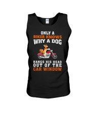Basaenji Biker Halloween Unisex Tank tile
