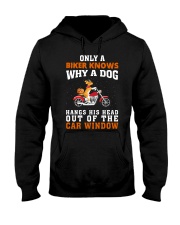 Basaenji Biker Halloween Hooded Sweatshirt tile