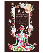 YOGA T SHIRT 11x17 Poster front