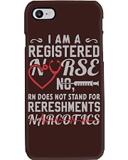 I AM A REGISTERED NURSE Phone Case tile