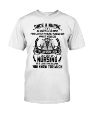 ONCE A NURSE Classic T-Shirt tile