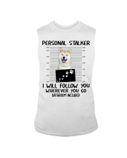 Shiba Inu personal stalker I will follow you Sleeveless Tee tile