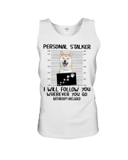 Shiba Inu personal stalker I will follow you Unisex Tank tile