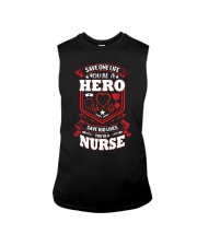 SAVE ONE LIFE YOU ARE A HERO SAVE 100 LIVE Sleeveless Tee tile