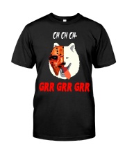 Ch Ch Ch Samoyed Jason Voorhees Grr Grr Grr Classic T-Shirt front