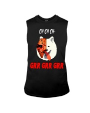 Ch Ch Ch Samoyed Jason Voorhees Grr Grr Grr Sleeveless Tee tile