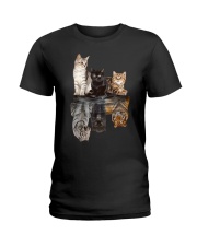 Cat Love Classic T-Shirt Ladies T-Shirt front