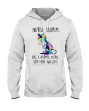 NURSE SAURUS Hooded Sweatshirt tile