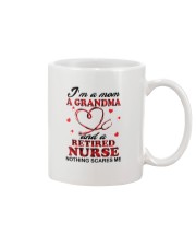 I AM A MON AGRANDMA AND A RETIRED NURSE T SHIRT Mug thumbnail