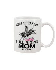BEST FREAKING BULL RIDING MOM EVER Mug thumbnail