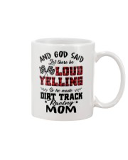 DIRT TRACK RACER MOM LOAD YELLING Mug thumbnail