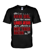 DIRT TRACK - GOOD GIRL V-Neck T-Shirt thumbnail