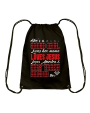 DIRT TRACK - GOOD GIRL Drawstring Bag thumbnail