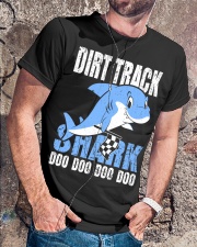 DIRT TRACK - SHARK DOO DOO Classic T-Shirt lifestyle-mens-crewneck-front-4