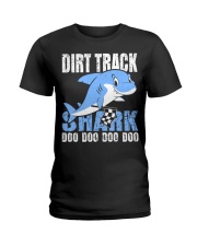 DIRT TRACK - SHARK DOO DOO Ladies T-Shirt thumbnail