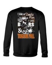 TRACTOR PULLING - SIMPLE MAN Crewneck Sweatshirt thumbnail