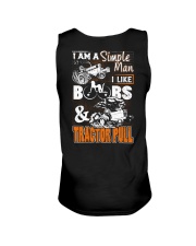 TRACTOR PULLING - SIMPLE MAN Unisex Tank thumbnail