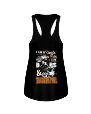 TRACTOR PULLING - SIMPLE MAN Ladies Flowy Tank thumbnail