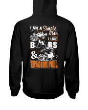 TRACTOR PULLING - SIMPLE MAN Hooded Sweatshirt thumbnail
