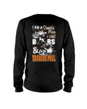 TRACTOR PULLING - SIMPLE MAN Long Sleeve Tee thumbnail