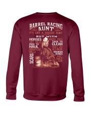BARREL RACING AUNT Crewneck Sweatshirt thumbnail