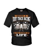 Dirt track racing Dad- meaning of life Youth T-Shirt thumbnail