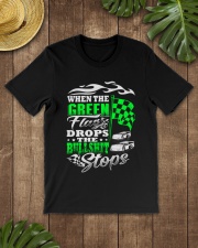 DIRT TRACK - WHEN THE GREEN FLAG DROPS Classic T-Shirt lifestyle-mens-crewneck-front-18