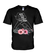 HOCKEY MOM V-Neck T-Shirt thumbnail