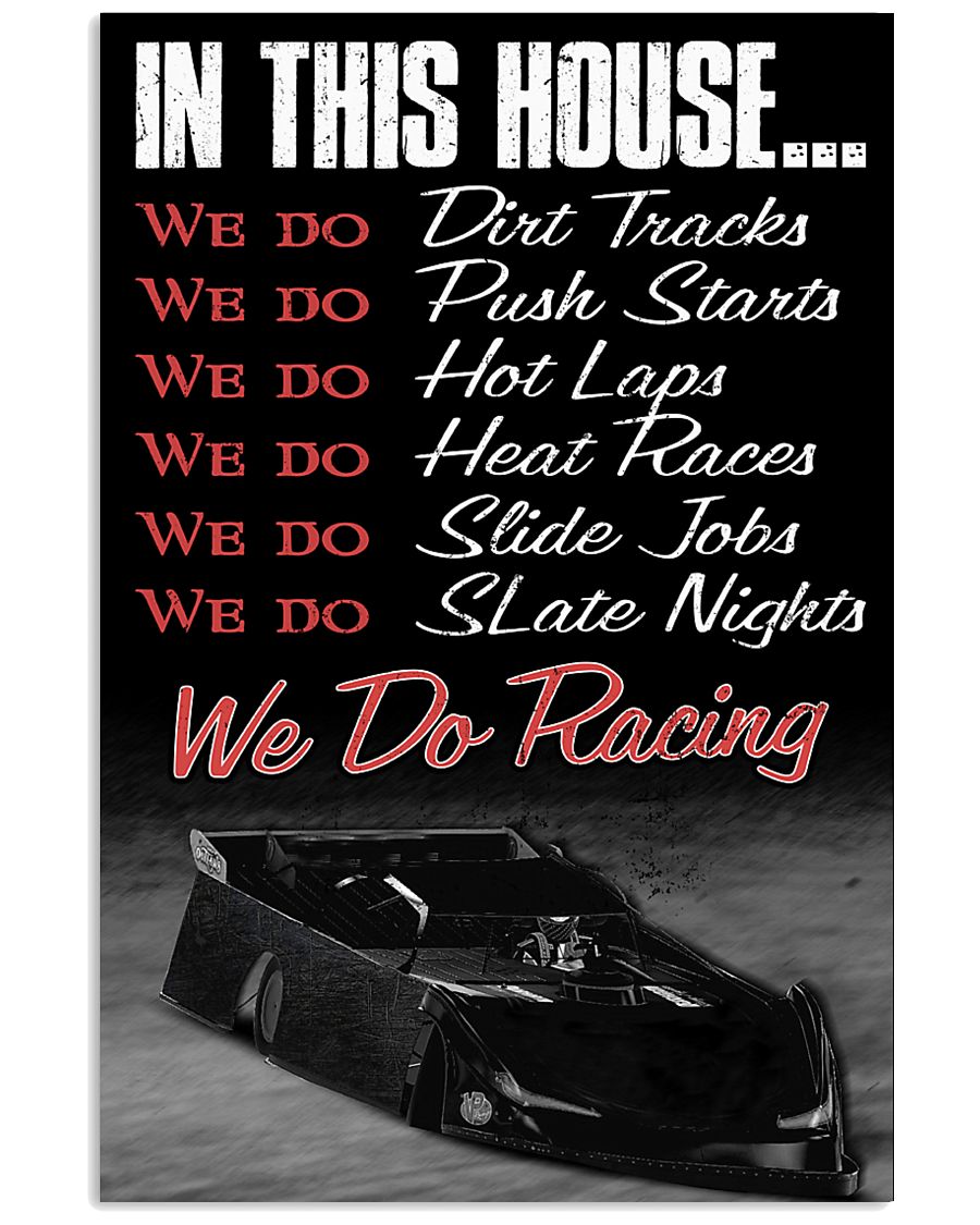 DIRT TRACK - IN THIS HOUSE 11x17 Poster