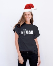 Drag racing DAD Classic T-Shirt lifestyle-holiday-crewneck-front-1