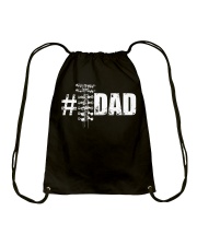 Drag racing DAD Drawstring Bag thumbnail