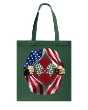 Dirt track racing US Tote Bag thumbnail